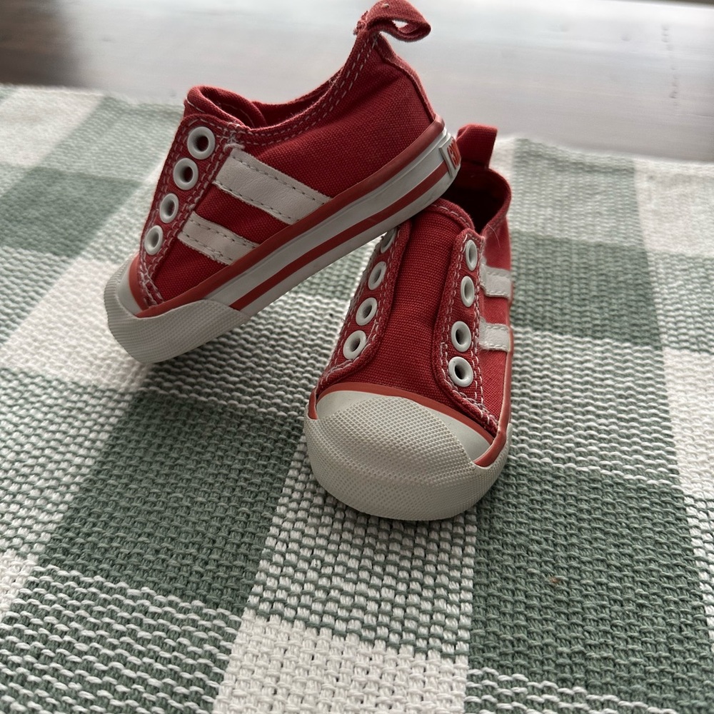 Gymboree Red and White Kids Sneakers